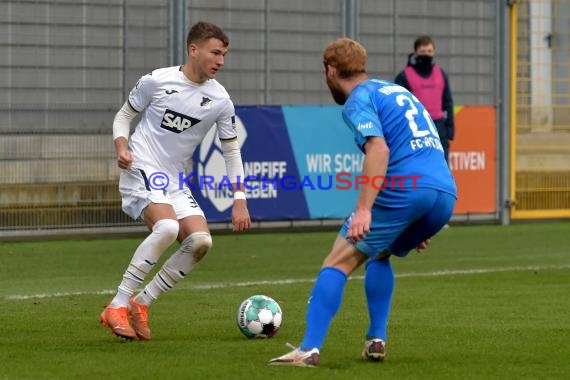 Regionalliga Suedwest - 2020/2021 - TSG 1899 Hoffenheim II vs. Astoria Walldorf (© Kraichgausport / Loerz)