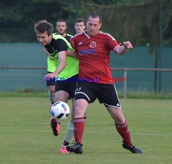 Sinsheim Kreisklasse B1/B2 Relegation FC Stebbach/Richen vs TSV Neckarbischofsheim II in Hilsbach 07.06.2017 (© Kraichgausport / Loerz)