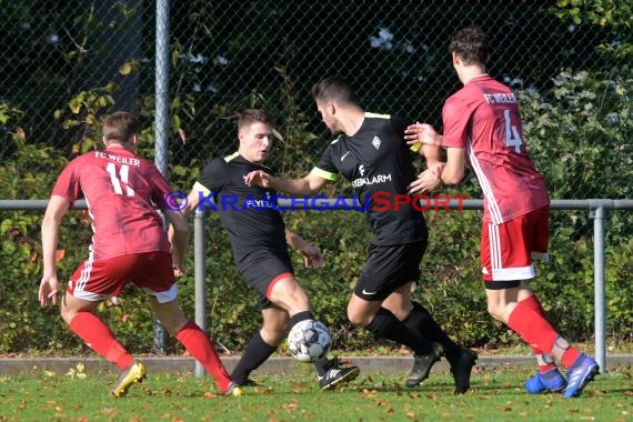 19/20 Kreisklasse A SNH FC Weiler vs SG Stebbach-Richen 20.10.2019 (© Siegfried Lörz)