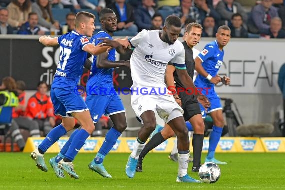 1.BL - 19/20 - TSG 1899 Hoffenheim vs. FC Schalke 04 (© Kraichgausport / Loerz)