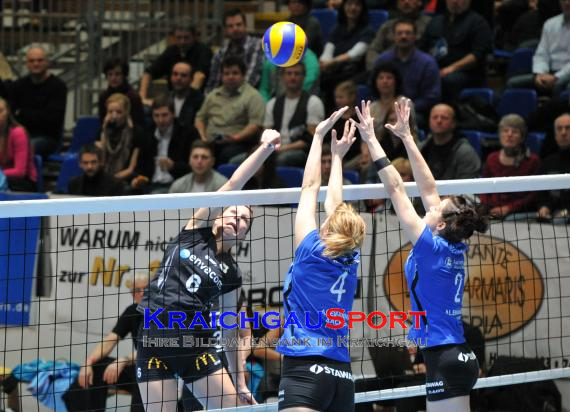 1.Volleyball Bundesliga Damen Saison 2011/12 envacom volleys sinsheim gegen Alemannia Aachen in dcer Messehalle in Sinsheim (© 31)
