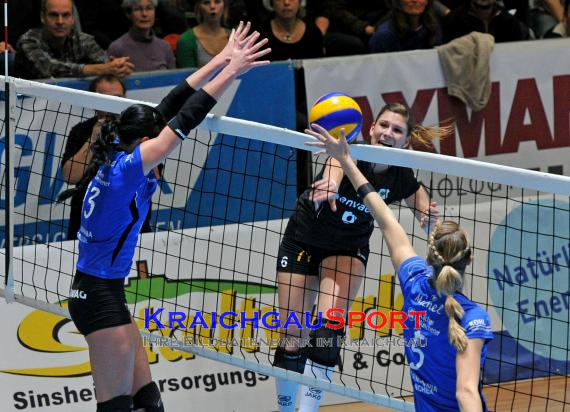 1.Volleyball Bundesliga Damen Saison 2011/12 envacom volleys sinsheim gegen Alemannia Aachen in dcer Messehalle in Sinsheim (© 31)