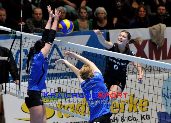 1.Volleyball Bundesliga Damen Saison 2011/12 envacom volleys sinsheim gegen Alemannia Aachen in dcer Messehalle in Sinsheim (© 31)