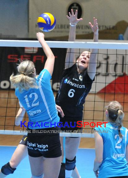 10.03.2012 1.Volleyball Bundesliga Damen Saison 2011/12 envacom volleys sinsheim gegen SC Schwerin in der Messehalle 6 in Sinsheim. (© 31)