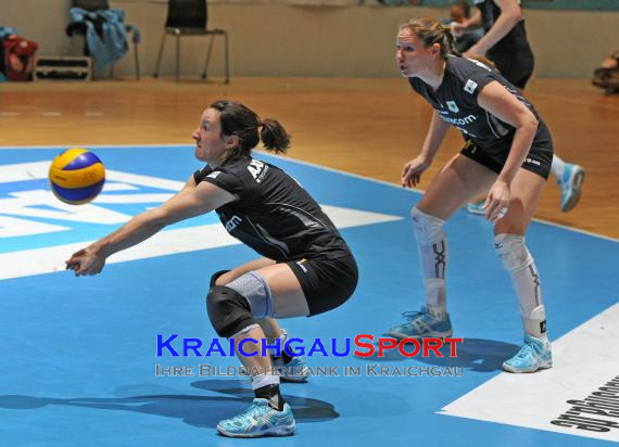 10.03.2012 1.Volleyball Bundesliga Damen Saison 2011/12 envacom volleys sinsheim gegen SC Schwerin in der Messehalle 6 in Sinsheim. (© 31)