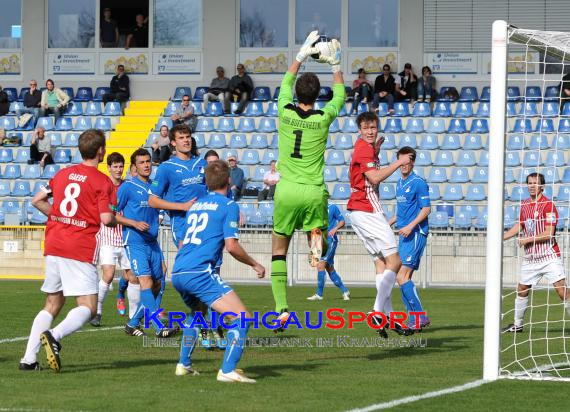 Regionalliga Süd TSG 1899 Hoffenheim U23 gegen KSV Hessen Kassel 17.03.2012 (© Siegfried Lörz)