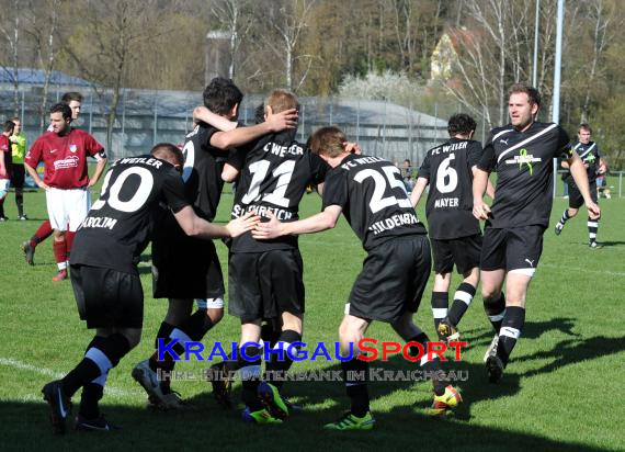 TSV Ittlingen - FC Weiler Kreisklasse B1 01.04.2012 (© Siegfried)