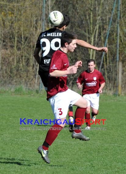 TSV Ittlingen - FC Weiler Kreisklasse B1 01.04.2012 (© Siegfried)