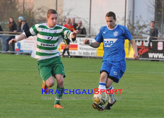 FC Zuzenhausen - FC Astoria Walldorf 2 Verbandsliga Nordbaden 13.04.2012 (© Siegfried)