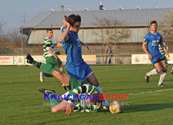 FC Zuzenhausen - FC Astoria Walldorf 2 Verbandsliga Nordbaden 13.04.2012 (© Siegfried)