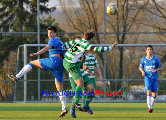 FC Zuzenhausen - FC Astoria Walldorf 2 Verbandsliga Nordbaden 13.04.2012 (© Siegfried)