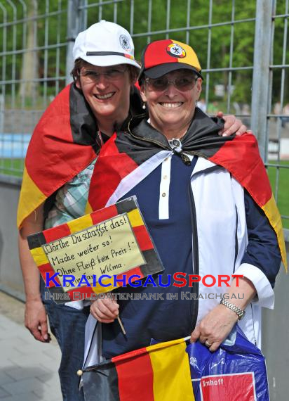 U16 Juniorinnen Länderspiel Deutschland Frankreich 01.05.2012 in Eppingen (© Siegfried)