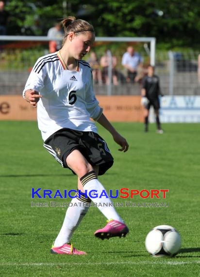 U16 Juniorinnen Länderspiel Deutschland Frankreich 01.05.2012 in Eppingen (© Siegfried)