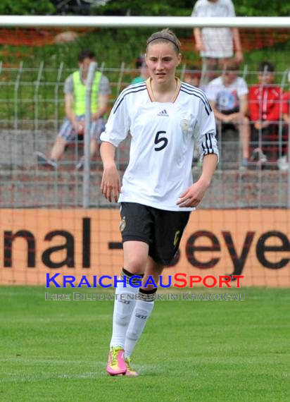 U16 Juniorinnen Länderspiel Deutschland Frankreich 01.05.2012 in Eppingen (© Siegfried)
