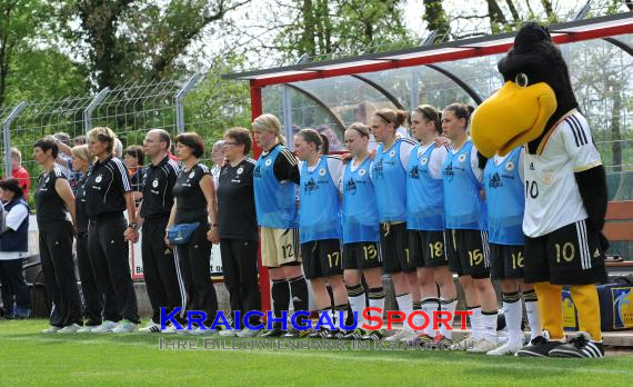 U16 Juniorinnen Länderspiel Deutschland Frankreich 01.05.2012 in Eppingen (© Siegfried)