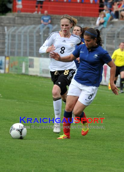 U16 Juniorinnen Länderspiel Deutschland Frankreich 01.05.2012 in Eppingen (© Siegfried)