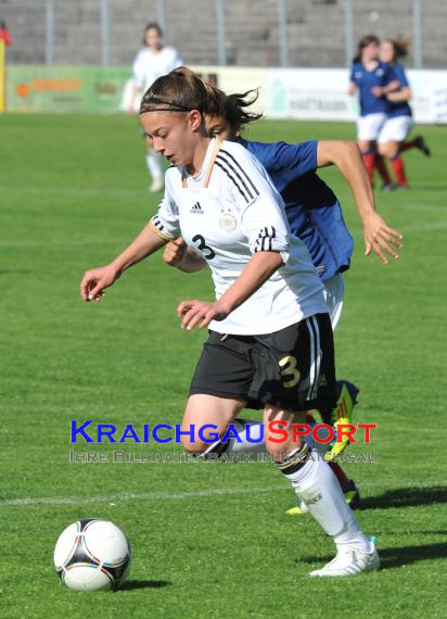 U16 Juniorinnen Länderspiel Deutschland Frankreich 01.05.2012 in Eppingen (© Siegfried)