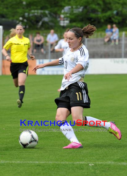U16 Juniorinnen Länderspiel Deutschland Frankreich 01.05.2012 in Eppingen (© Siegfried)