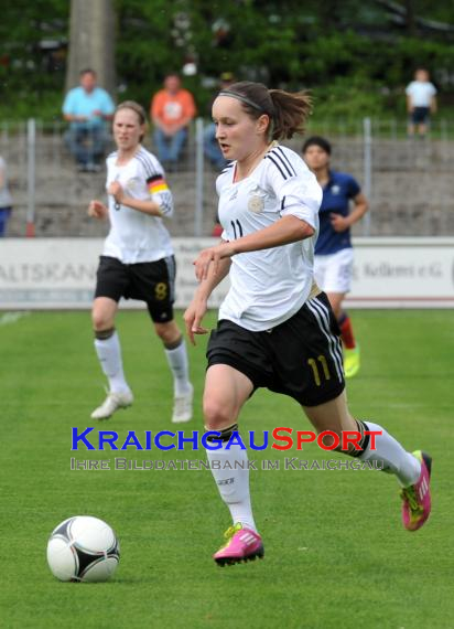 U16 Juniorinnen Länderspiel Deutschland Frankreich 01.05.2012 in Eppingen (© Siegfried)