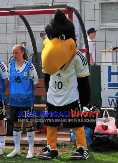 U16 Juniorinnen Länderspiel Deutschland Frankreich 01.05.2012 in Eppingen (© Siegfried)