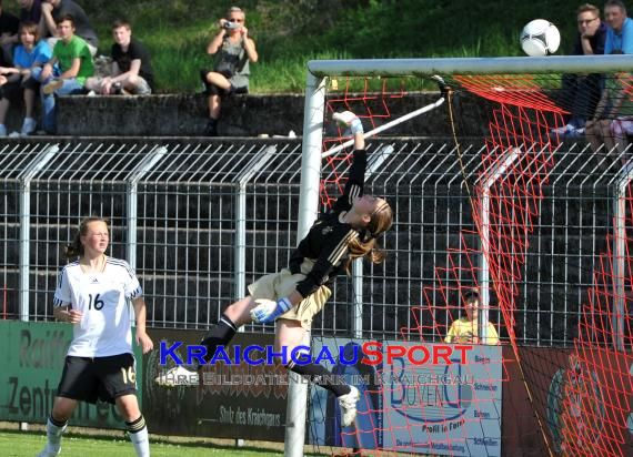 U16 Juniorinnen Länderspiel Deutschland Frankreich 01.05.2012 in Eppingen (© Siegfried)