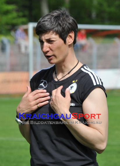 U16 Juniorinnen Länderspiel Deutschland Frankreich 01.05.2012 in Eppingen (© Siegfried)