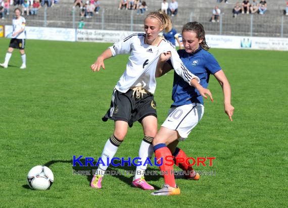 U16 Juniorinnen Länderspiel Deutschland Frankreich 01.05.2012 in Eppingen (© Siegfried)