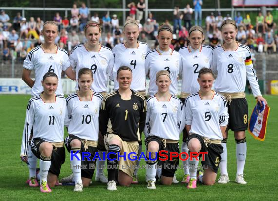 U16 Juniorinnen Länderspiel Deutschland Frankreich 01.05.2012 in Eppingen (© Siegfried)