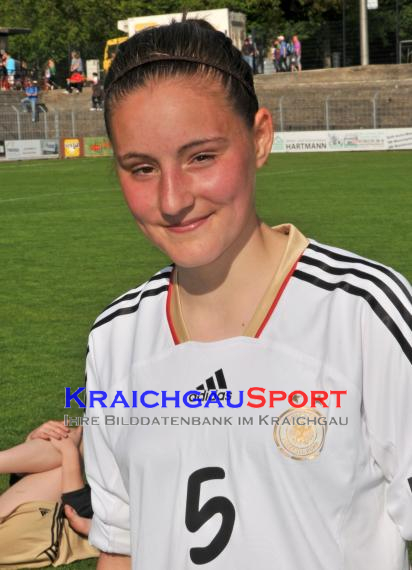 U16 Juniorinnen Länderspiel Deutschland Frankreich 01.05.2012 in Eppingen (© Siegfried)