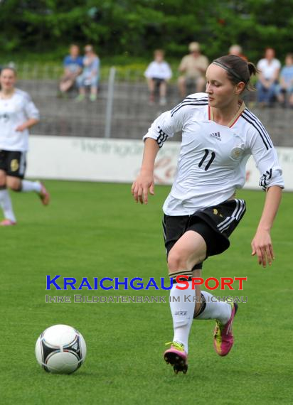 U16 Juniorinnen Länderspiel Deutschland Frankreich 01.05.2012 in Eppingen (© Siegfried)