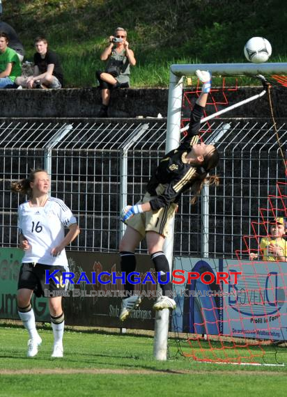 U16 Juniorinnen Länderspiel Deutschland Frankreich 01.05.2012 in Eppingen (© Siegfried)