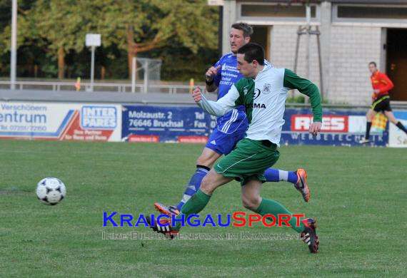 Verbandsliga Nordbaden 1.FC Bruchsal - FC Zuzenhausen (© Siegfried Lörz)