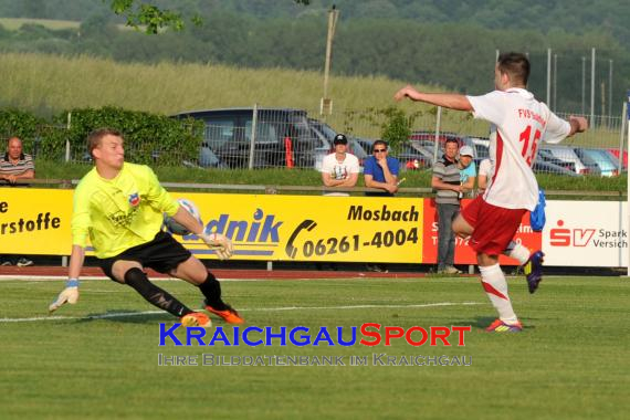 Krombacher Kreispokal Endspiel FV Sulzfeld - TSV Obergimpern  (© Siegfried Lörz)