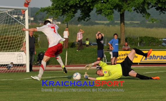 Krombacher Kreispokal Endspiel FV Sulzfeld - TSV Obergimpern  (© Siegfried Lörz)