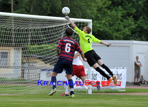 Krombacher Kreispokal Endspiel FV Sulzfeld - TSV Obergimpern  (© Siegfried Lörz)
