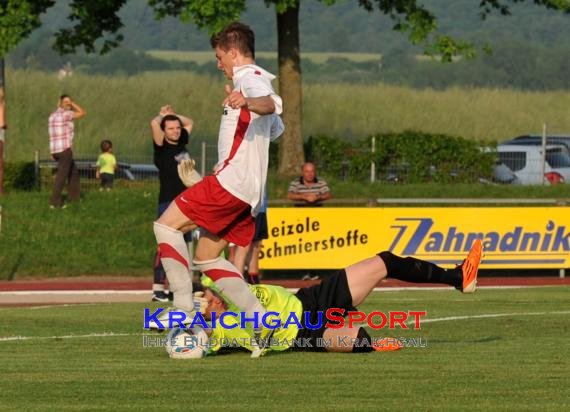 Krombacher Kreispokal Endspiel FV Sulzfeld - TSV Obergimpern  (© Siegfried Lörz)