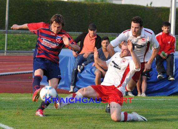Krombacher Kreispokal Endspiel FV Sulzfeld - TSV Obergimpern  (© Siegfried Lörz)
