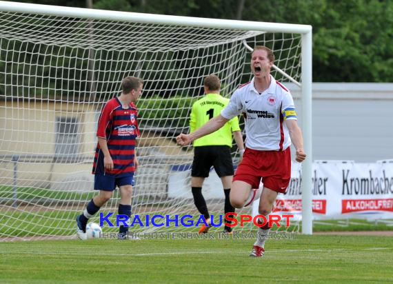 Krombacher Kreispokal Endspiel FV Sulzfeld - TSV Obergimpern  (© Siegfried Lörz)