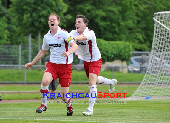 Krombacher Kreispokal Endspiel FV Sulzfeld - TSV Obergimpern  (© Siegfried Lörz)