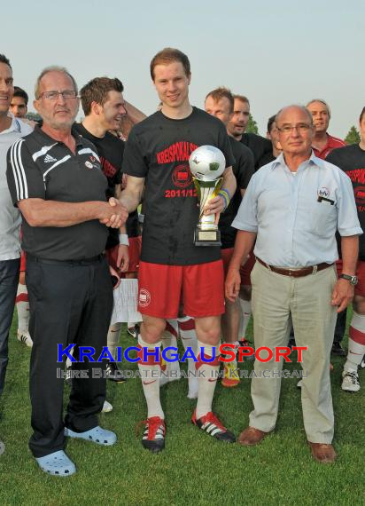 Krombacher Kreispokal Endspiel FV Sulzfeld - TSV Obergimpern  (© Siegfried Lörz)