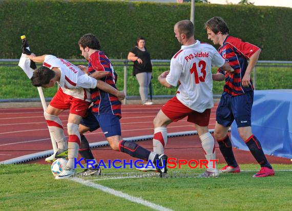 Krombacher Kreispokal Endspiel FV Sulzfeld - TSV Obergimpern  (© Siegfried Lörz)