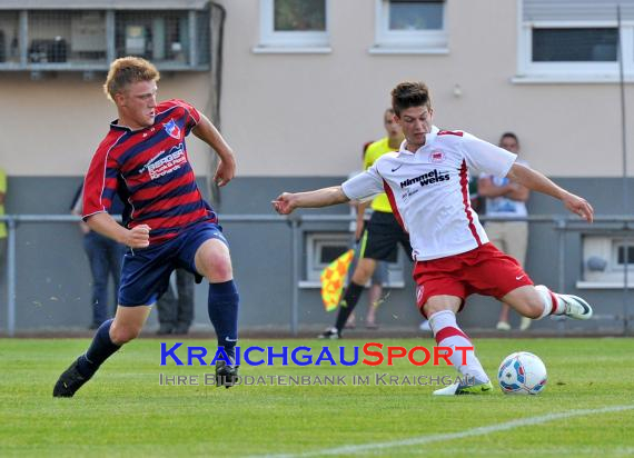 Krombacher Kreispokal Endspiel FV Sulzfeld - TSV Obergimpern  (© Siegfried Lörz)