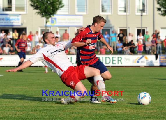 Krombacher Kreispokal Endspiel FV Sulzfeld - TSV Obergimpern  (© Siegfried Lörz)