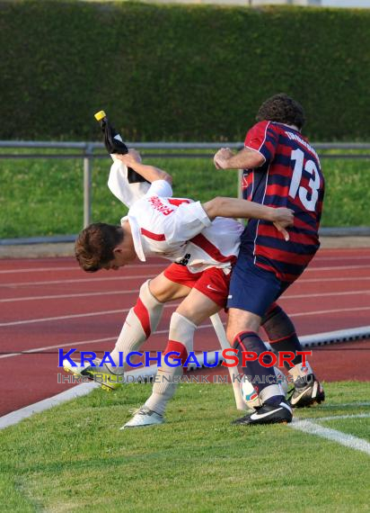 Krombacher Kreispokal Endspiel FV Sulzfeld - TSV Obergimpern  (© Siegfried Lörz)