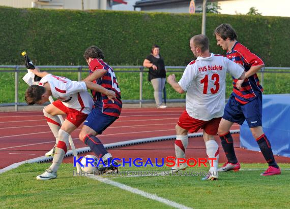 Krombacher Kreispokal Endspiel FV Sulzfeld - TSV Obergimpern  (© Siegfried Lörz)
