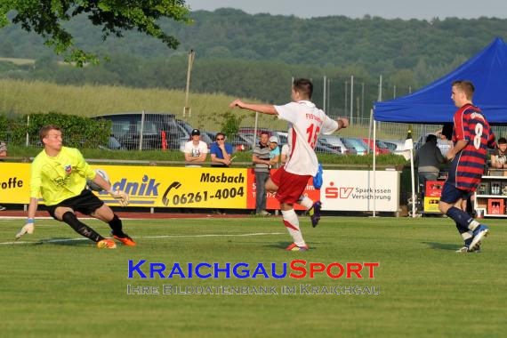 Krombacher Kreispokal Endspiel FV Sulzfeld - TSV Obergimpern  (© Siegfried Lörz)