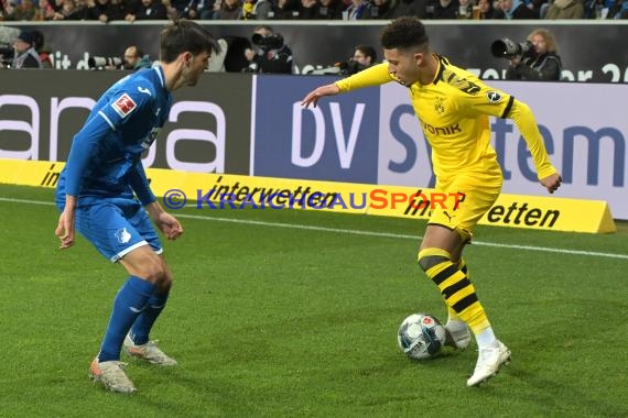 1.BL - 19/20 - TSG 1899 Hoffenheim vs. Bor. Dortmund (© Kraichgausport / Loerz)