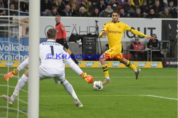 1.BL - 19/20 - TSG 1899 Hoffenheim vs. Bor. Dortmund (© Kraichgausport / Loerz)