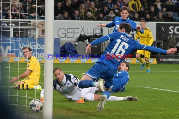 1.BL - 19/20 - TSG 1899 Hoffenheim vs. Bor. Dortmund (© Kraichgausport / Loerz)