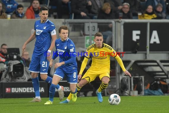 1.BL - 19/20 - TSG 1899 Hoffenheim vs. Bor. Dortmund (© Kraichgausport / Loerz)